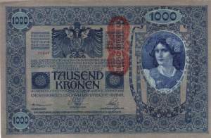 1000 Kronen ND on 1902
